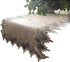 Lace Table Runner, 54" Dresser Scarf in Neutral Earth Tones, European Lace Design