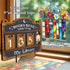 Counter, FF754 Books Read This Year Reading Tracker Sign for Home Library Decor, Book Suncatcher Ornament, Book Lover
