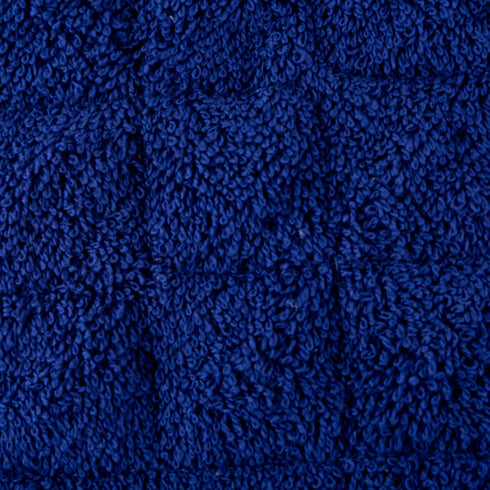 DII Basic Terry Collection Quilted 100% Cotton, Nautical Blue, Pan Handle, 3 Piece
