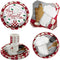 Cooking Themed Birthday Party Paper Plates, Napkins, Cups - Bon Appetit Supplies for 16 Guests (64 Piece)
