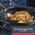 T-fal C4610263 Titanium Advanced Nonstick Fry Pan, 8-Inch, Black, Dishwasher Safe with Heat Indicator