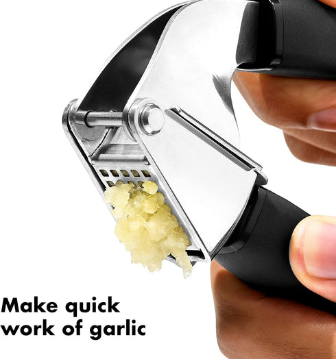 Stainless Steel Garlic Squeezer by OXO Good Grips
