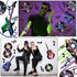Zonon 40 50s 80s Pcs Music Party Decorations Musical Notes Rock and Roll Record Cutouts Silhouettes Record Guitar Party