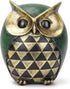 Leekung Owl Statue for Home Decor Accents,Owl Decor for Modern Bathroom Bookshelf Bedroom Mantle Living Room Home