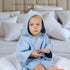 2-3T 100% 2-3T) Hooded Poncho Towel - Organic Cotton, Absorbent & Lightweight for Toddler Boy & Girl, Bath, Pool
