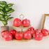 Set 12 Cllayees Fake Fruit Artificial Apples, of Decorative Fruit Lifelike Faux Apples Realistic Fruits Apple