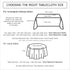 Benson Mills Heavy Duty Clear Plastic Tablecloth Protector, 100% Waterproof Vinyl, 60" x 108" Rectangular