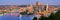PHOTOSBYJON Pittsburgh Skyline Photo Print UNFRAMED 11.75 x 36 inches Dusk Downtown City Color Art