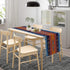 DDCBNS 13 70 Inch Aztec Table Runner,Ethnic Tribal Geometry Pattern Rustic Style Table Runner for Coffee Table Dining