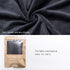 NTBAY 2 Pack Zippered Velvet Pillowcases, Super Soft Cozy Luxury Flannel, 20x30 Inches, Charcoal Grey