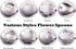 9 Pcs Flower Spoon Coffee Teaspoon Set, ESRISE Stainless Steel Tea Spoon for Tea Party Decorations