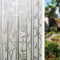 Finnez Bamboo Frosted Window Film for Privacy, Perfect for Bathroom Livingroom and Office (17.5" x 78.7")