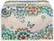 Boho Butterfly Print 4 Slice Toaster Cover, Anti-Sputtering Dust Cover, Washable Kitchen Appliance Protector