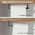 SUS304 Paper Towel Holder Under Cabinet, Self Adhesive or Wall Mounted Stainless Steel Paper Towel Holder for Kitchen
