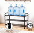 VrEnduuo 3 Closet,18"-32" (3-Tiers) Tier Expandable Shoe Rack for Adjustable Small Shoe Rack,Shoes Rack Metal