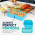 CyhHave 2 Frozen 2 Pack cup Silicone Freezer Trays with Lids, Silicone Soup Freezer Molds, Easily prepare portioned