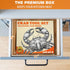 Set 4 Crab Crackers and Tools, of Stainless Steel Lobster Picks, Crab Leg Cracker, Seafood Tool Kit with Gift Box