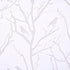 Madison Park Semi Sheer Single Curtain, 50x84, Grommet Top Botanical Print for Living Room, Bedroom, Bird White