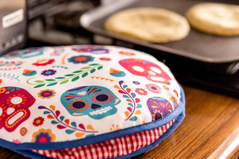 Insulated Fabric Pouch Keeps Food Warm for up to One Hour, Perfect Holder for Corn & Flour