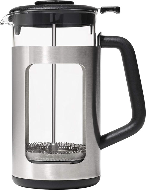 OXO Brew 32oz Stainless Steel French Press Coffee Maker