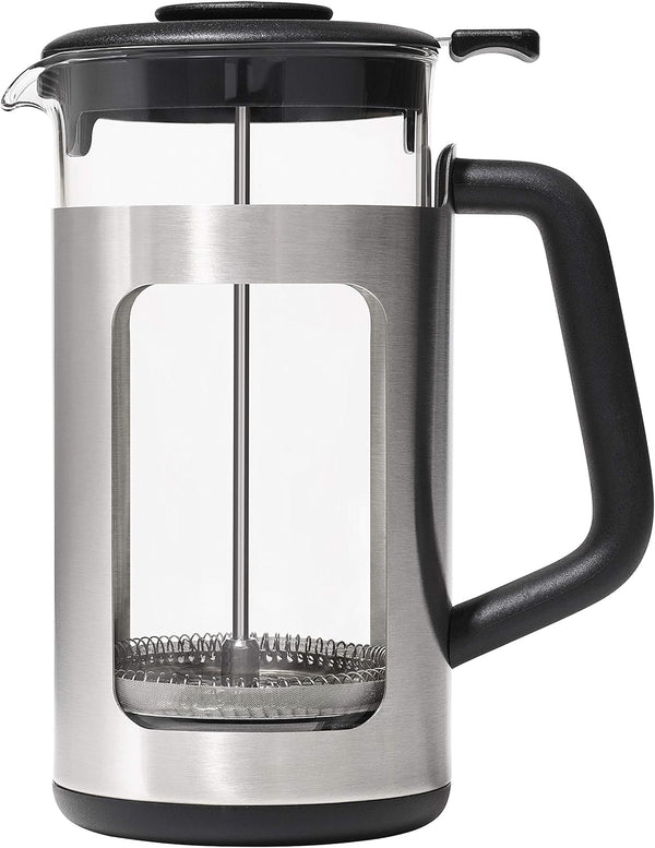 OXO Brew 32oz Stainless Steel French Press Coffee Maker