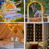 120 LED 40FT Star String Lights, Indoor Outdoor Christmas Twinkle Light with Timer & Memory