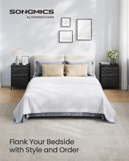 2 Closet, ULGS312BE02S SONGMICS BELLAH Collection - Dresser for Bedroom, Chest of Drawers, Nightstand, Drawers, Storage