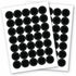 AllSpice 70 Black Water Resistant Round Spice Jar Labels Set 1.5" for Penzeys and AllSpice Jars