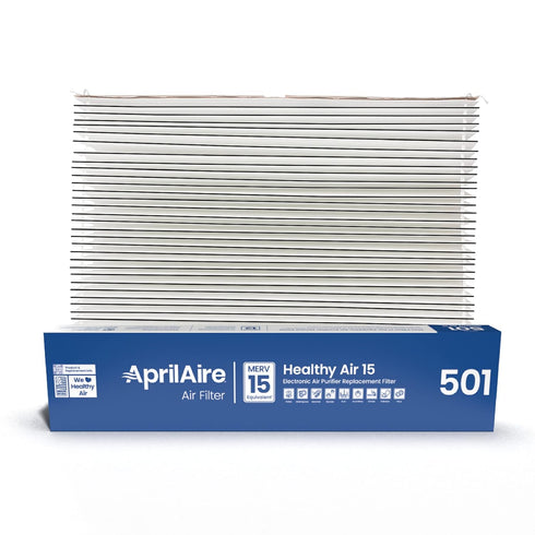 AprilAire 501 Replacement Filter for 5000 Whole-House Air Purifier - MERV 15, 16x25x6 (Pack of 1)