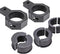 Off-Road ATV UTV Light Bar Mounts, Mounting Bracket Kits for 1"/1.5"/1.75"/2" Inch Vertical Bar, 2 Units