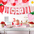 Kriyokiaa Berry First Birthday High Chair Banner One High Chair Banner Girl Photo Backdrop First Birthday Decorations
