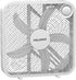 PELONIS 3-Speed Box Fan, Full-Force Circulation, Air Conditioner, White