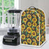 Sunflower Pattern Kitchen Appliance Covers, Dustproof Cover for Food Processor, Juicer, Coffee Maker, Washable