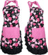 G2PLUS Vintage Damask Mothers Apron for Women, Extra Long Ties, Pockets, 29 x 21 Inch, Perfect for Cooking, Baking,
