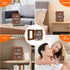 DIIWOODX 60PCS Anxiety Mini Bookshelf Mini Books with Wooden Miniature Book Library for Stress Relief, Home and Office
