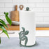 Countertop Coastal Sea Turtle Paper Towel Holder Ocean-Inspired Cast Iron Kitchen Dcor, Rustic Beach House Accessory