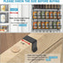 6-Tier JKsmart Spice Rack Organizer with Door Hook, Wall Mounted & Over the Door Spice Racks for Kitchen Pantry Door