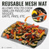 Air Fryer Reusable Liner Accessories for Ninja Foodi Grill 5-in-1 AG301, Heat Resistant Silicone Mat