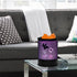 ASAWASA Electric Metal Wax Warmer, Wax Melt Candle Burner with 7 Colorful Changing Lights & 1 Silicone Dish for Home