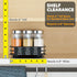 SpaceAid Pull Out Spice Rack Organizer for Cabinet, Heavy Duty Slide Out Seasoning Kitchen Organizer with Labels.