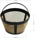 Reusable Coffee Filters, 8-12 Cups, BPA Free, Fits Most Mr. Coffee & Black & Decker Coffee Makers, 2-Pack