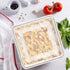Herogo 8”x 8” Square Cake Pan Set, Stainless Steel with Lid for Brownies, Lasagna, and Cakes, 2 Pans + 2 Lids