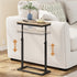 TUTOTAK End Table, Side Table, Tall Couch Table, Sofa Table, Living Room,