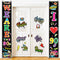 Blulu 70s 80s Party Decoration, I Love 1980s Banner, Back to The 1980s Hanging Porch Signs for Wall Decor