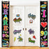 Blulu 70s 80s Party Decoration, I Love 1980s Banner, Back to The 1980s Hanging Porch Signs for Wall Decor