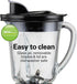 Hamilton Beach 58175 Wave Action Blender for Shakes and Smoothies, 800 Watts, 40 oz Glass Jar, Black