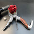 CORKAS Professional Wine Key, Heavy Double Hinged Corkscrew Opener with Rosewood Handle