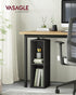 2-Tier 9.4 7.9 25.2 Inches, ULBC522B01 VASAGLE Custos Collection - Bookshelf, Bookcase, Book Shelf, Open Storage Shelf