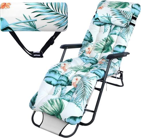 Wesiti Lounge Cushion 67 x 21 Inch Lounger Chair Cushion Indoor Outdoor