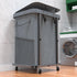 40 Gal(150L) High Grade Large Laundry Basket with Wheels, Rolling Laundry Hamper,